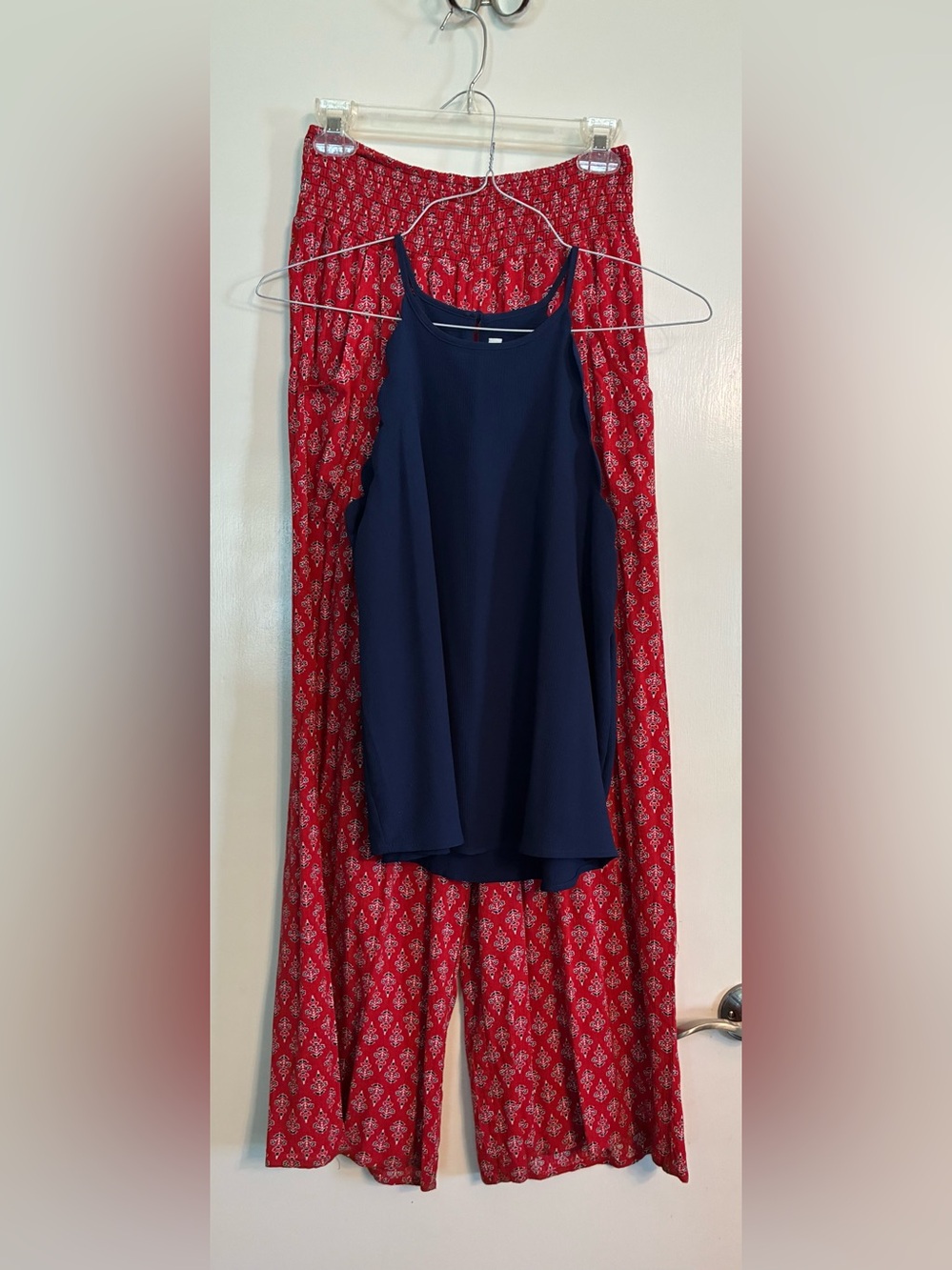 Band of Gypsies Palazzo Pants with Navy Tank